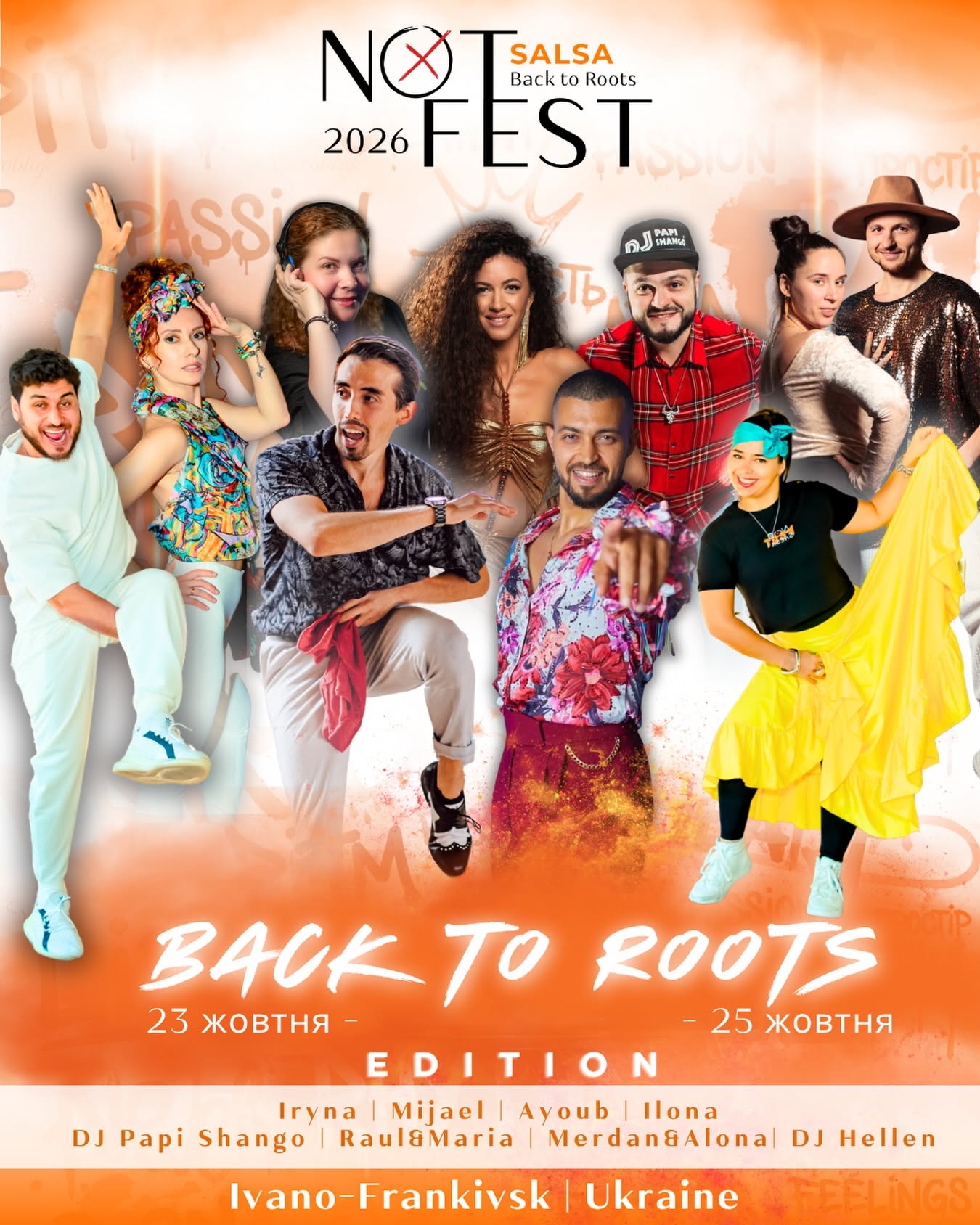 Poster for Not Salsa Fest 2026