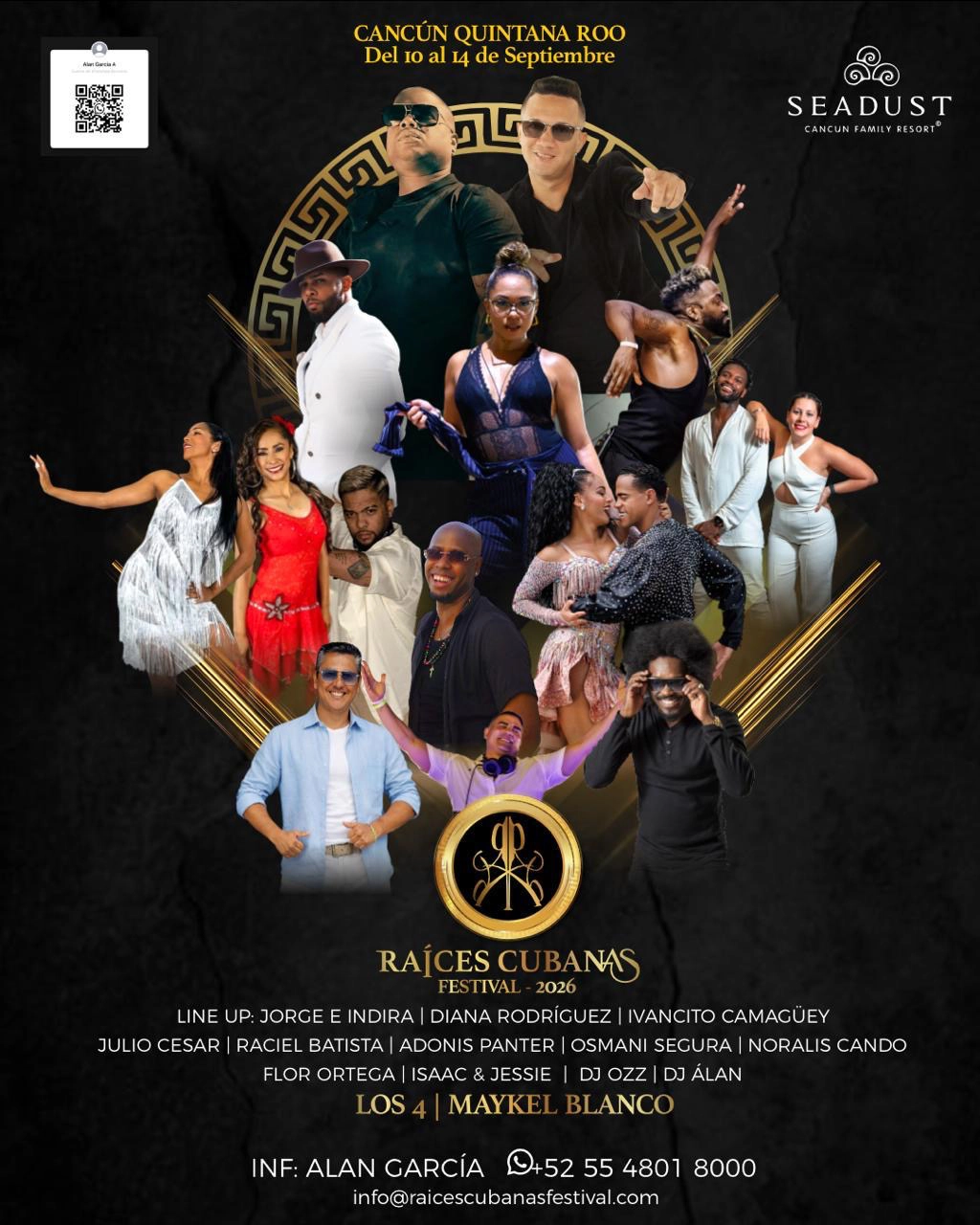 Poster for Raices Cubanas Festival 2026