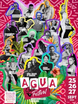 Poster for Agua Salsa Festival 2026