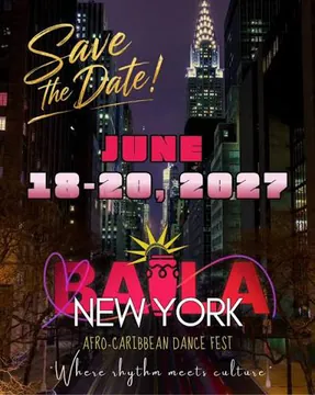Poster for Baila NY Dance Fest 2027