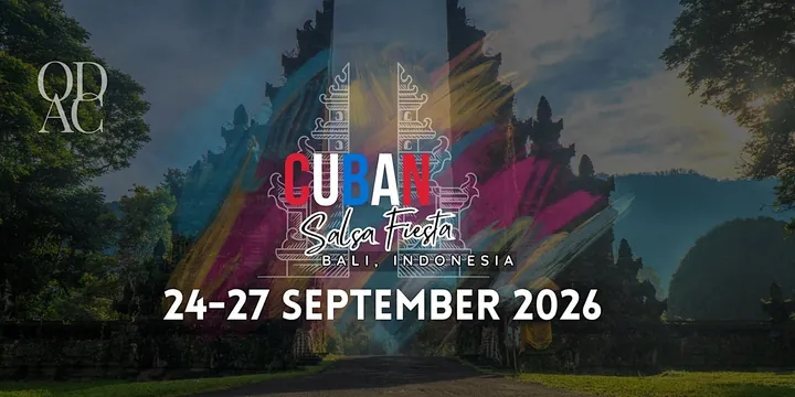 Poster for ODAC Cuban Salsa Fiesta 2026 Bali Edition 2026