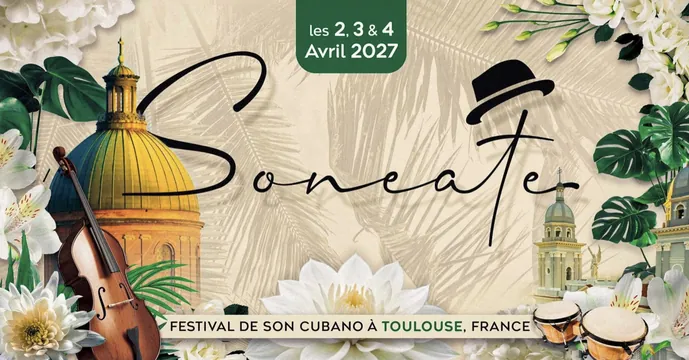 Official poster for Soneate Festival Toulouse 2027, Toulouse, France
