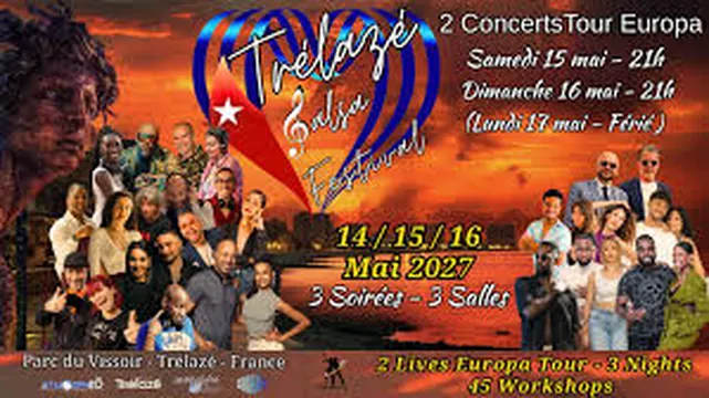 Poster for Trelaze Salsa Festival 2027